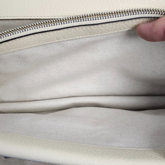 Gucci Dionysus Small Leather Shoulder Bag – Crystal Tiger Head – Ivory - Picture 12 of 16